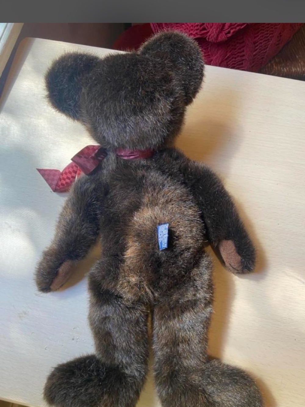 Vintage Dark chocolate Brown Boyd's Bear Perfect condition - Picture 3 of 4